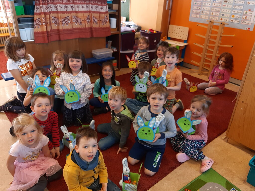 Der Osterhase im Kindergarten | Unsere Schule